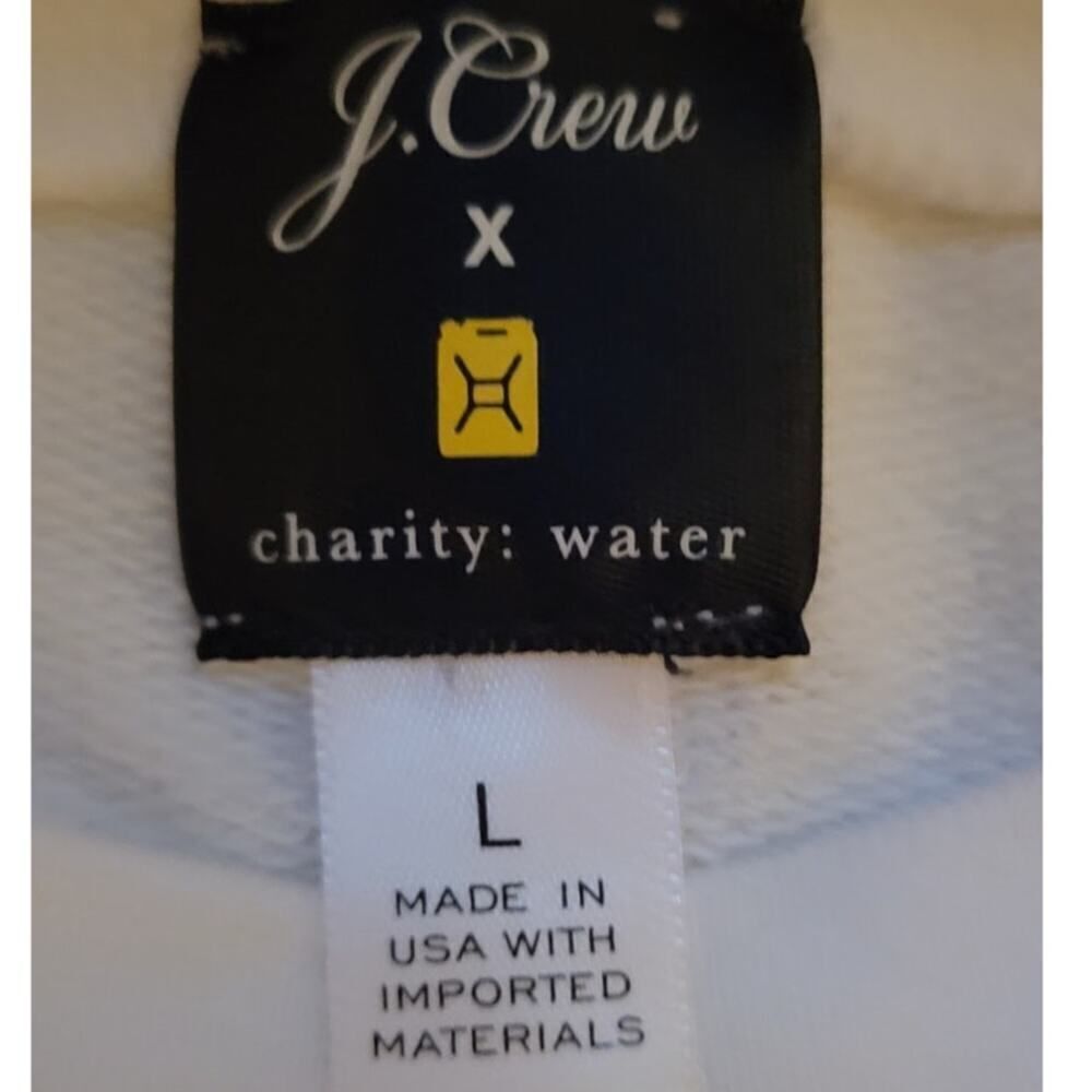 J.Crew x charity: water “EAU YES” Sweatshirt - Picture 3 of 6